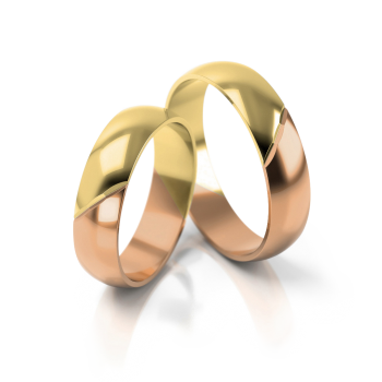 Preview: Stelmach Trauringe Weiss-Gelbgold Bocholt 075